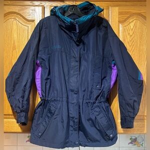 Vintage 90's Columbia Women's Shell Spring/Fall Jacket Medium